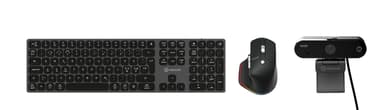 Voxicon Office Prime Kit - Keyboard - Mouse - Webcam Langaton Pohjoismainen