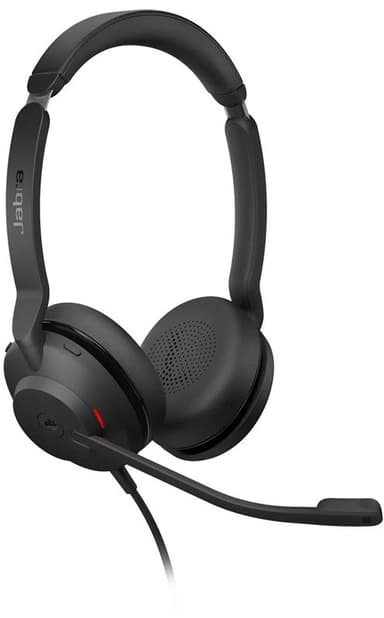 Jabra Evolve2 30 SE Stereo USB-A, USB-C Microsoft Teams Noir, Svart