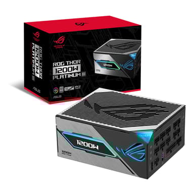 ASUS ROG Thor Platinum III ATX 3.1 1200W ATX 80 PLUS Platinum Virtalähde