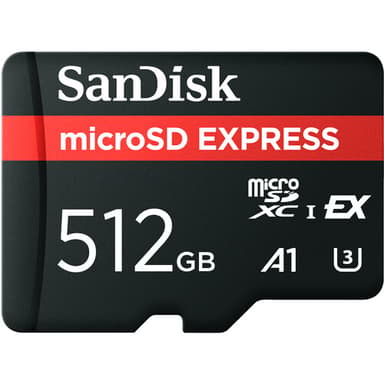 SanDisk microSD Express 512GB MicroSDXC UHS-I