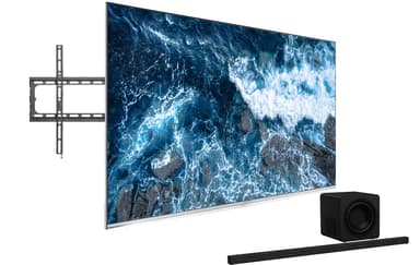 Voxicon VXV765UA 65" 4K LED Android TV + Chromecast Konferenskit deluxe 