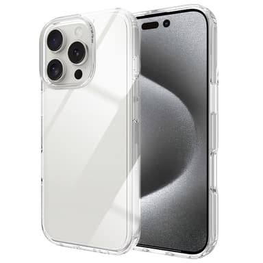 Accezz Ruggedized Case iPhone 16 Pro Transparant