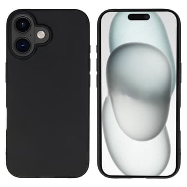 Accezz Backcover iPhone 16 Zwart
