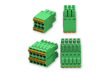 Teltonika Terminal block 2 x 5, 2 x 3 Green 