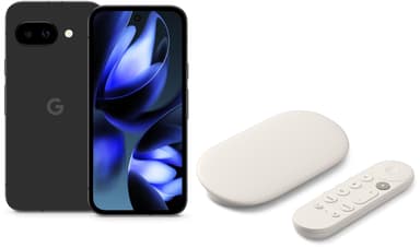 Google Pixel 9a 128GB Obsidian + Google TV Streamer (4K)