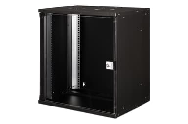 Digitus DN-49207 hylle 12U Veggmonterbar hylle Sort 