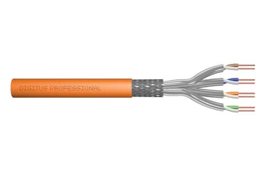 Digitus DK-1745-VH-5 verkkokaapeli Oranssi 500 m Cat7 S/FTP (S-STP) Ei Cat 7 500m Oranssi