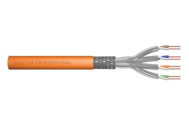 Digitus DK-1744-VH-5 nätverkskablar Orange 500 m Cat7 S/FTP (S-STP) Nej Cat7 500m Orange