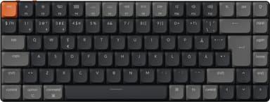 Keychron K3v3 RGB Aluminum Hot Swap QMK Trådbunden och trådlös Keychron Low Profile 2.0 Brown Nordisk