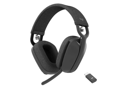 Logitech Zone Vibe Wireless Stereo USB-A, USB-C Microsoft Teams Grafit