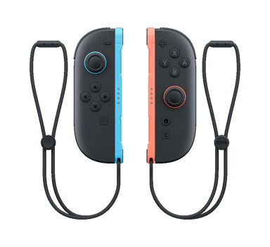 Nintendo Joy-Con 2 Sort, Blå, Rød Bluetooth Joystick/Styrepinne Analog/digital Nintendo Switch 2 Blå Rød Sort