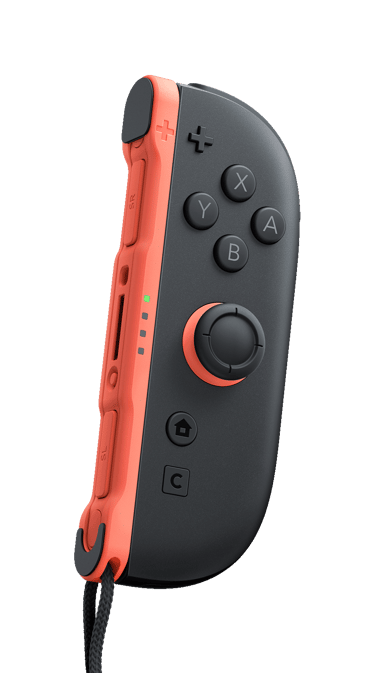 Nintendo 10015101 spillkontroller Sort, Rød Bluetooth Joystick/Styrepinne Analog/digital Nintendo Switch 2 Rød Sort