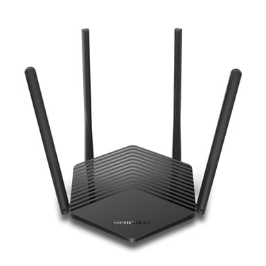 Mercusys MR60X Wireless Router Gigabit Ethernet Dual-band (2.4 GHz / 5 GHz) Black 