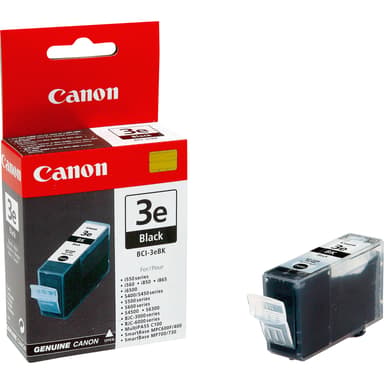 Canon Blekk Svart BCI-3EBK BJC 3000/6000/I550/S400