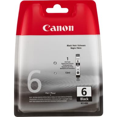 Canon Muste Musta BCI-6BK - S800/S820D/S900/I990 
