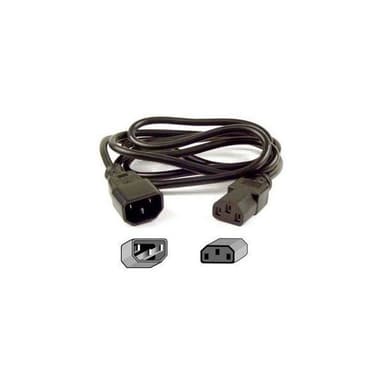 Eaton Powerware virtajohto 1.7m C14 liitin Virtapistoke tyyppi F Musta