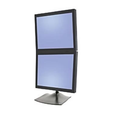 Ergotron DS100 Dual-Monitor Desk Stand, Vertical 