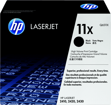 HP Toner Zwart 12K - Q6511X 