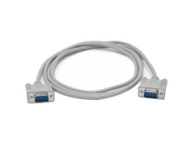 Zebra Kabel Seriell DB9-Hane - DB9-Hona - GK420D 1.8m DB9 DB9 Grå