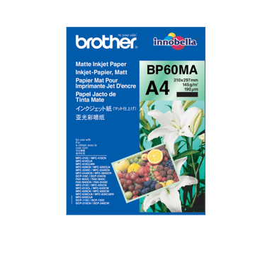 Brother Paperi Photo Matte A4, 25 arkkia, 145 g 