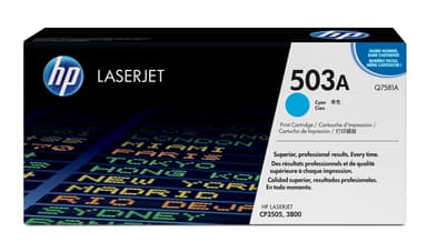 HP Toner Cyaan 503A 6K - Q7581A 
