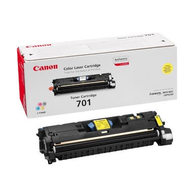 Canon Värikasetti Keltainen 701 Y - LBP 5200 4000 PAGES 