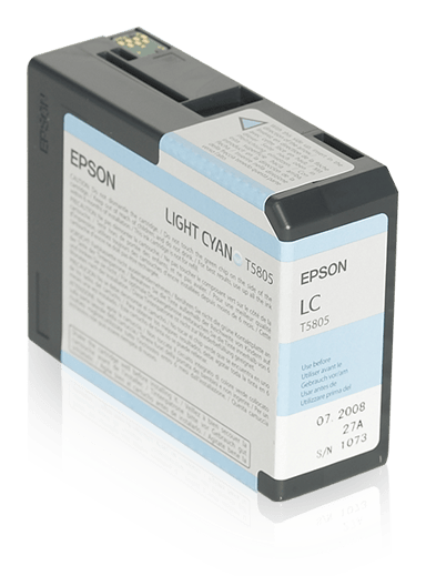 Epson Bläck Ljus Cyan T5805 - PRO 3800 