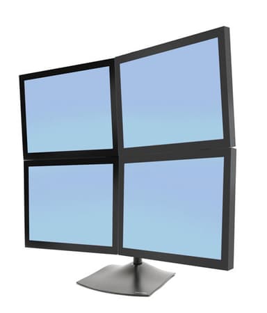 Ergotron DS100 Quad-Monitor Desk Stand 