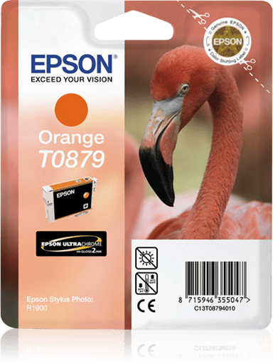 Epson Blekk Orange T0879 - R1900 