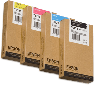 Epson Inkt Mat Zwart T6128 220ml