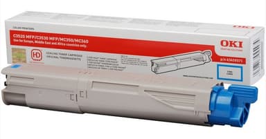 OKI Toner Cyaan 2,5k C3500-Series 