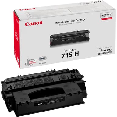 Canon Värikasetti Musta 715H 7k - LBP3370/3310 