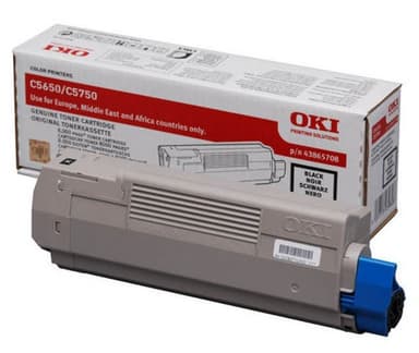 OKI Toner Zwart 8k - C5650/5750 