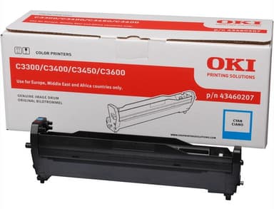 OKI Trumma Cyan - C3300/3400 