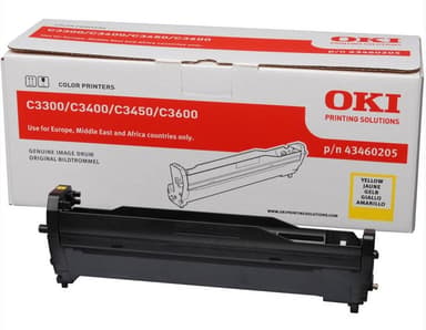 OKI Trumma Gul - C3300/3400 