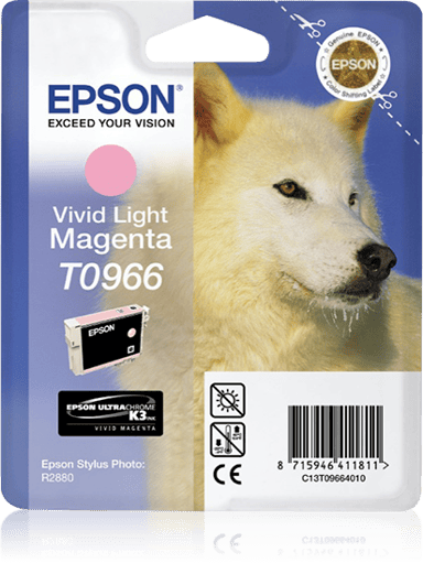 Epson Muste Vivid Kevyt Magenta STYLUS Kuva R2880 