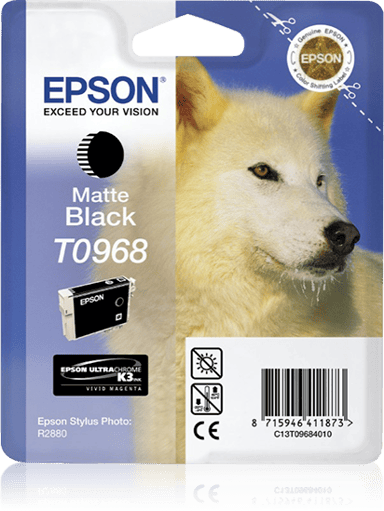 Epson Blæk Matt Sort - STYLUS Foto R2880 