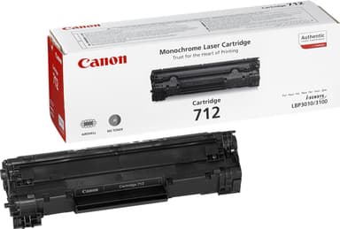 Canon Värikasetti Musta 1.5k Type 712 - 3100 