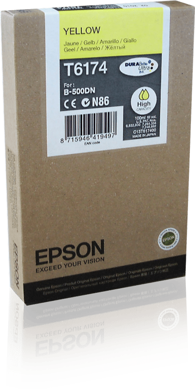 Epson Inkt Geel 7K PAGES B-500DN 