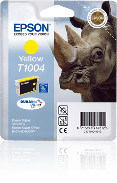 Epson Bläck Gul T1004 - BX600 