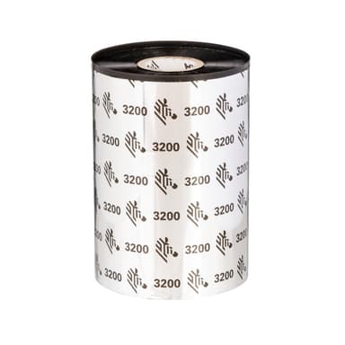 Zebra Färgband 3200 Wax/Resin 110mm X 74m 12-Pack 