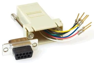 Microconnect Seriell Adapter RJ45 F DB9 F