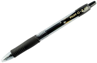 Pilot Kulepenn Gel G2 0,7 Medium Svart 12-Pack 