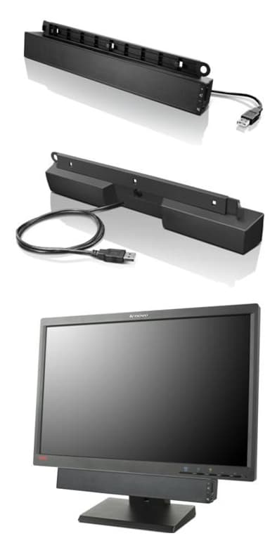 Lenovo USB Soundbar Musta
