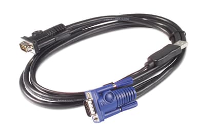 Apc kabel til tastatur / video / mus (KVM)