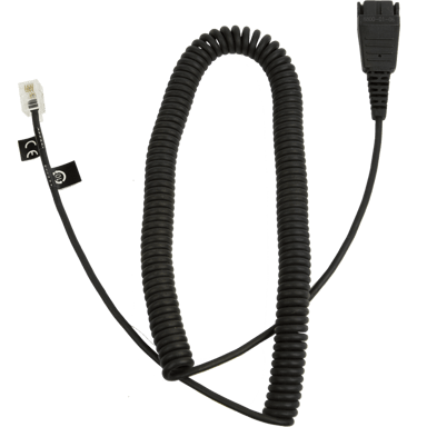 Jabra Hodetelefonkabel 0.5m QD
