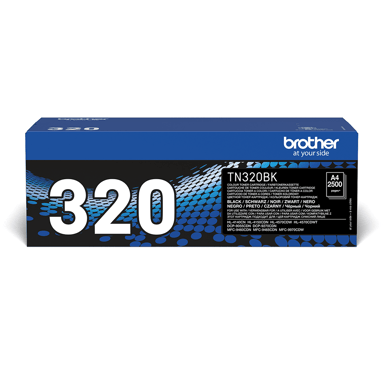 Brother Toner Svart TN-320BK 2.5k - HL-4150/4570 