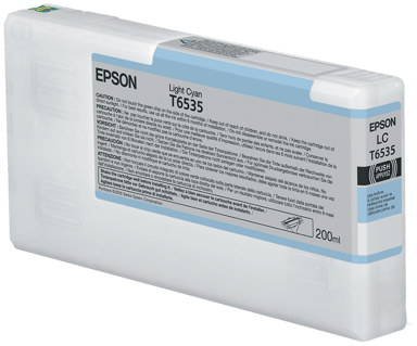 Epson Muste Kevyt Syaani T653 - STYLUS PRO 4900 200ml 
