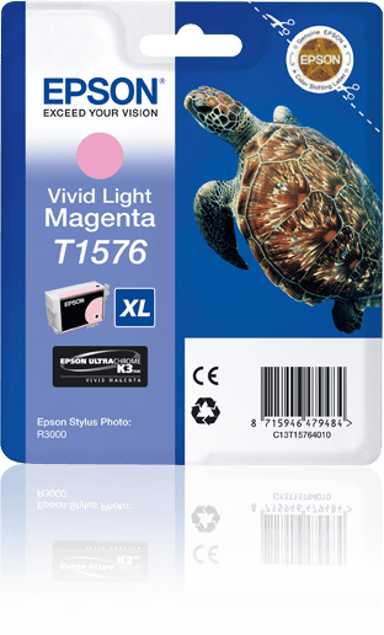 Epson Muste Vivid Kevyt Magenta - STYLUS Kuva R3000 