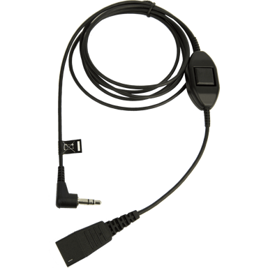 Jabra Hodetelefonkabel 0.5m QD 3,5mm
